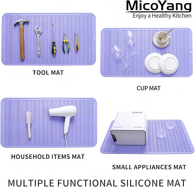 MicoYang Silicone Dish Drying Mat - Image 4