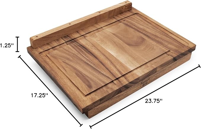Ironwood Gourmet Double-Sided Countertop Lyon Pastry/Cutting Board - Image 8