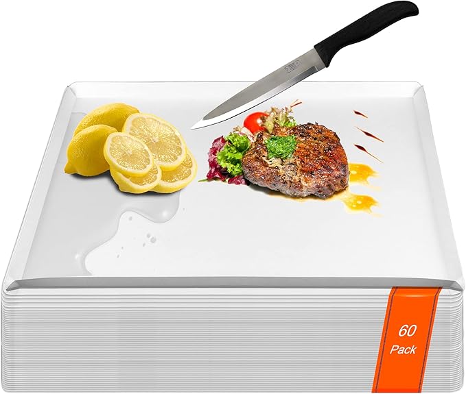 ZVP Disposable Cutting Boards 60 Count, Collapsible Cutting Board Sheet by ZVP