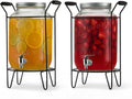 2 PACK-2 GALLON Drink Dispensers for Parties, Drink Dispensers for