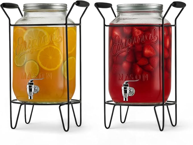 2 PACK-2 GALLON Drink Dispensers by MosJos