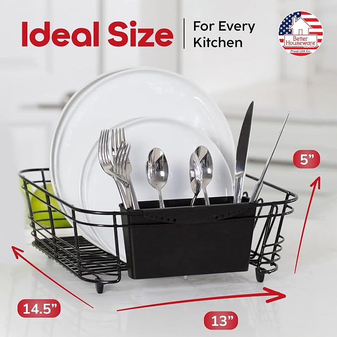Better Houseware in Sink Dish Drying Rack, Dish Drying Rack in Sink - Image 7