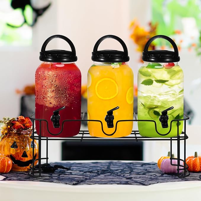Tanlade 3 Pcs Plastic Drink Dispenser - Image 2