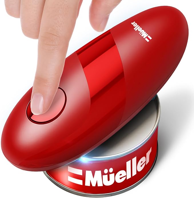 MUELLER HOME SmoothEdge Auto Can Opener Electric – Battery‑Operated by MUELLERHOME