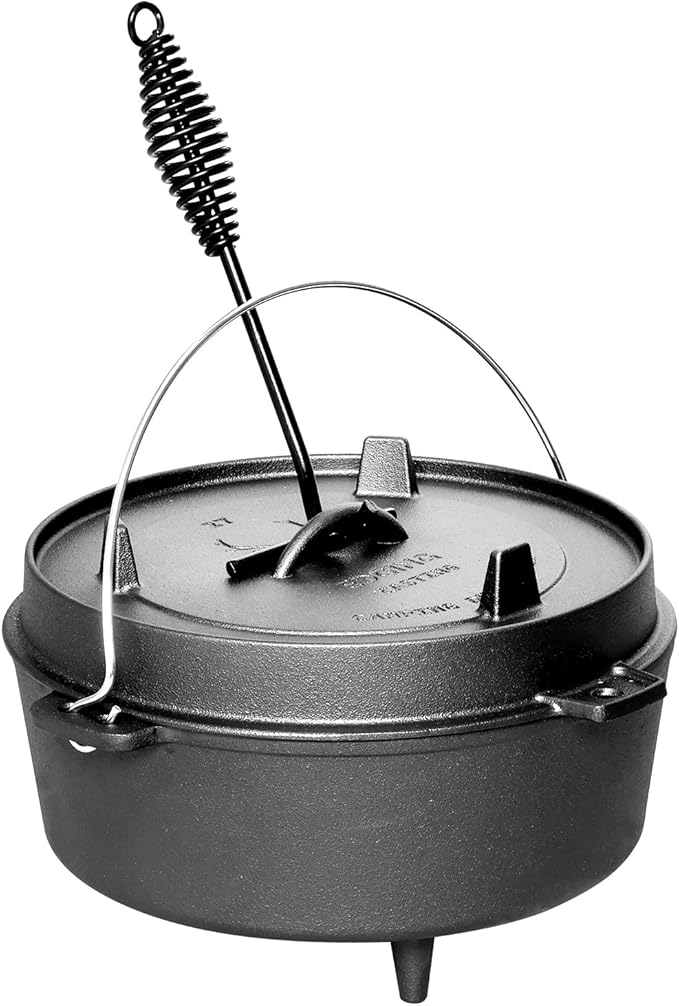 EDGING CASTING Pre-Seasoned Cast Iron Dutch Oven - Image 2