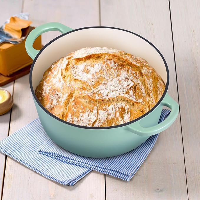 E-far 3 Qt Enameled Cast Iron Dutch Oven - Image 6