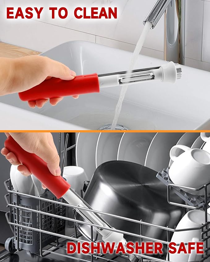 2 in 1 Apple Corer and Peeler Tool, Fruit Vegetable Corer and Peeler Tool - Image 5