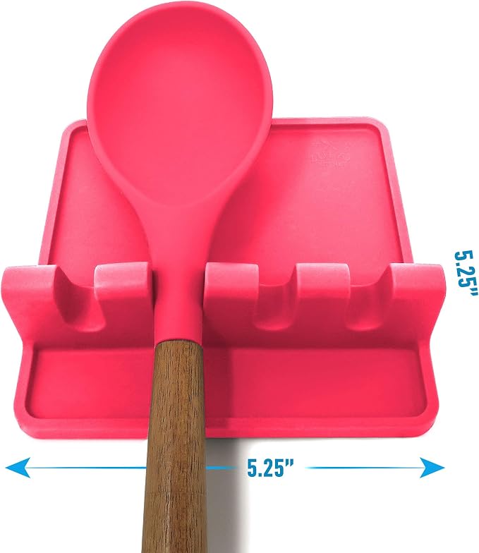Zulay Kitchen Silicone Utensil Rest - Image 5