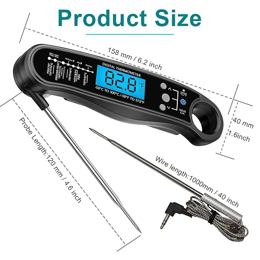 New 2-in-1 Instant Read Meat Thermometer - Image 7