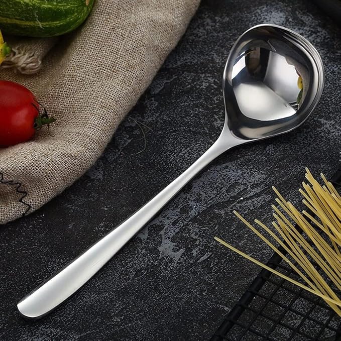 Comicfs 4 Pack Small Ladle Sauce Ladle SUS 304 Stainless Steel Small Serving - Image 4
