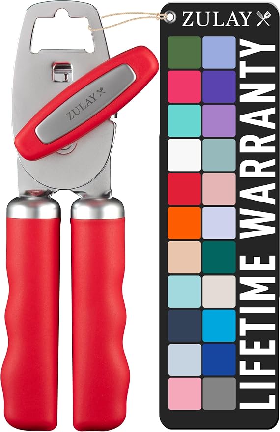 Zulay Kitchen Heavy Duty Stainless Steel Can Opener Manual by ZulayKitchen