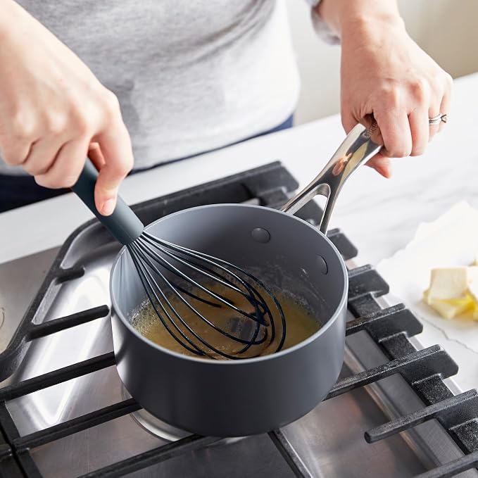GreenPan Silicone Whisk, Mixing Blending Beating Stirring Cooking Kitchen - Image 3