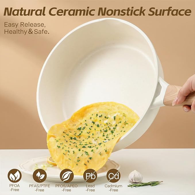 Ceramic Nonstick Frying Pan - Image 2