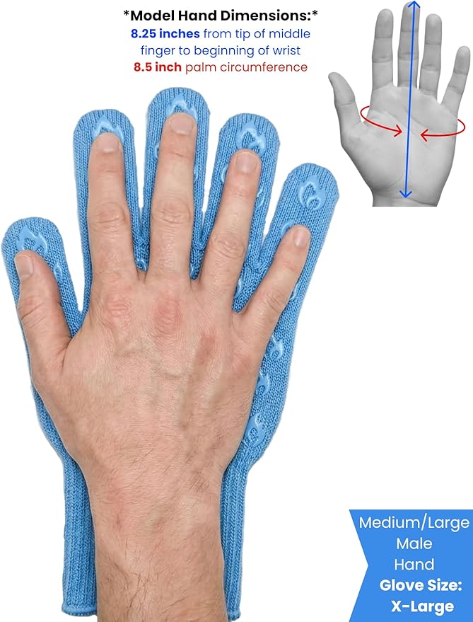 Grill Armor Oven Gloves with Fingers – Extra Long Cuff, 932°F Heat, Fire & Cut - Image 5