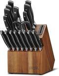 Chicago Cutlery Insignia Triple Rivet Poly Kitchen Knife Block Set by Chicago+Cutlery