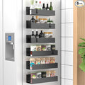 HuggieGems 6 Pack Magnetic Spice Storage Rack Organizer by HuggieGems