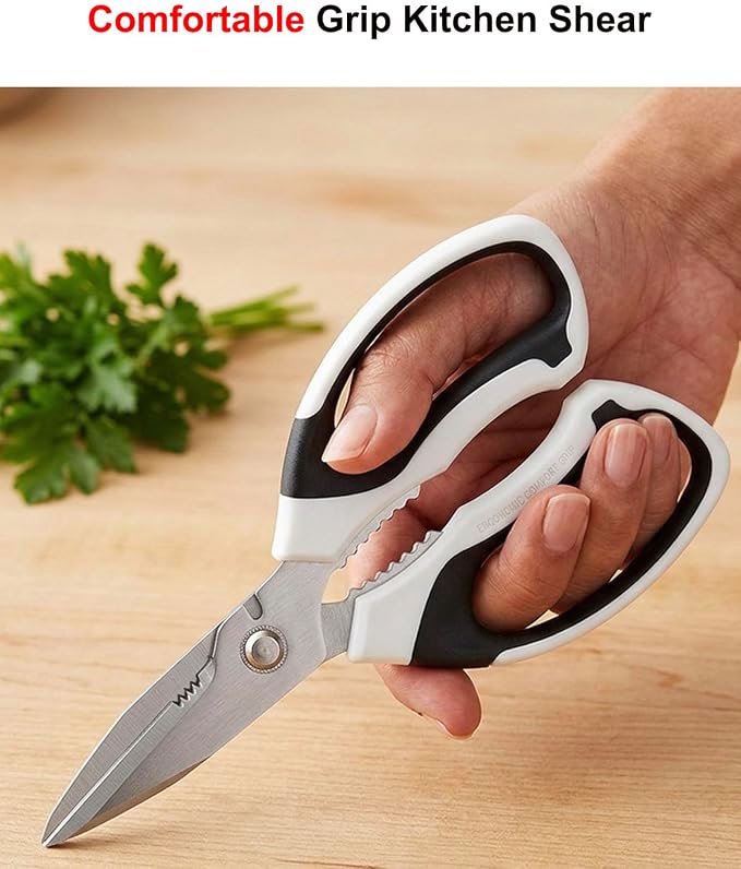 All-Purpose Kitchen Shears, Sharp Stainless Steel Kitchen Scissors - Image 5