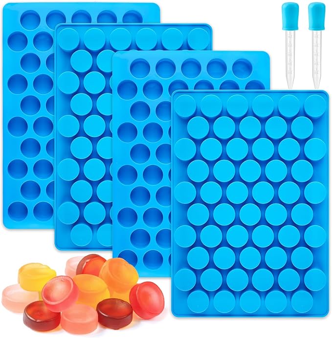 JOERSH Round Candy Molds Silicone Molds by JOERSH