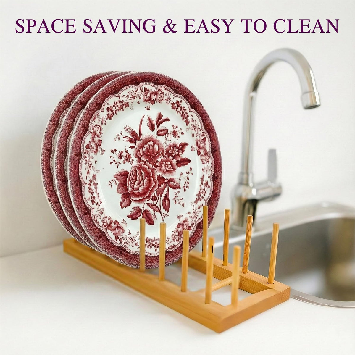 12-Piece Porcelain Dinnerware Set for 4, Victoria Red