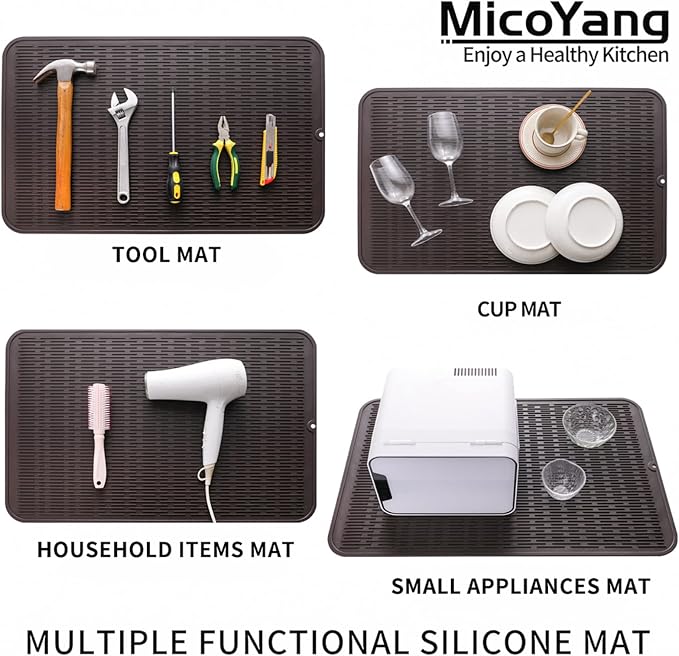 MicoYang Silicone Dish Drying Mat - Image 4