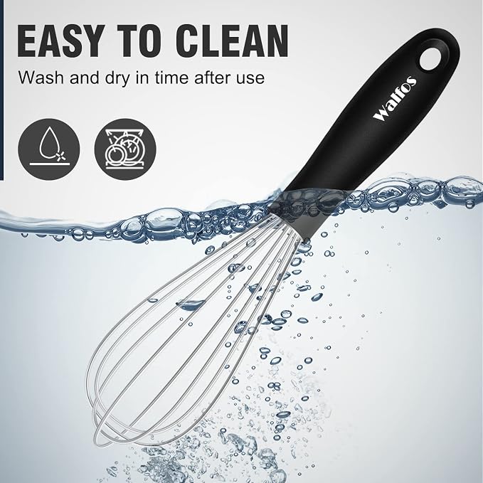 Walfos Mini Stainless Steel Whisk - Image 7