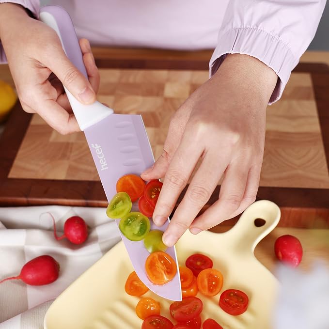 hecef 15 Pieces Kitchen Knife Set - Image 6