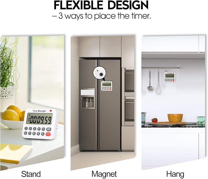 AIMILAR Magnetic Digital Kitchen Timer - Image 7