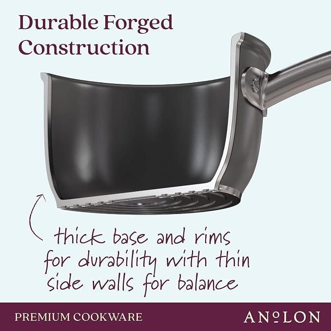 Anolon Accolade Forged Hard Anodized Nonstick Pots & Pans - Image 8