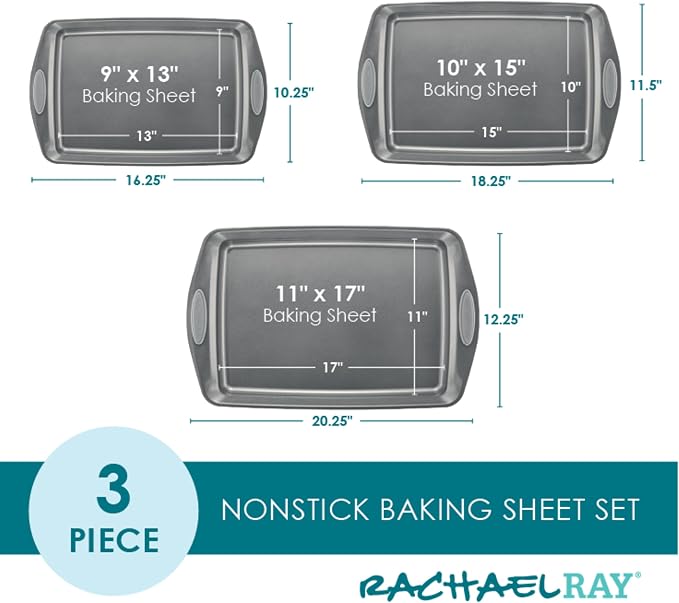 Rachael Ray Nonstick Bakeware Set - Image 4