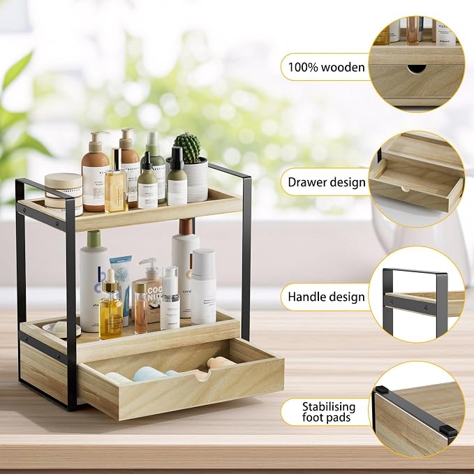 Boulphia 2-Tier Bathroom Organizer - Image 4