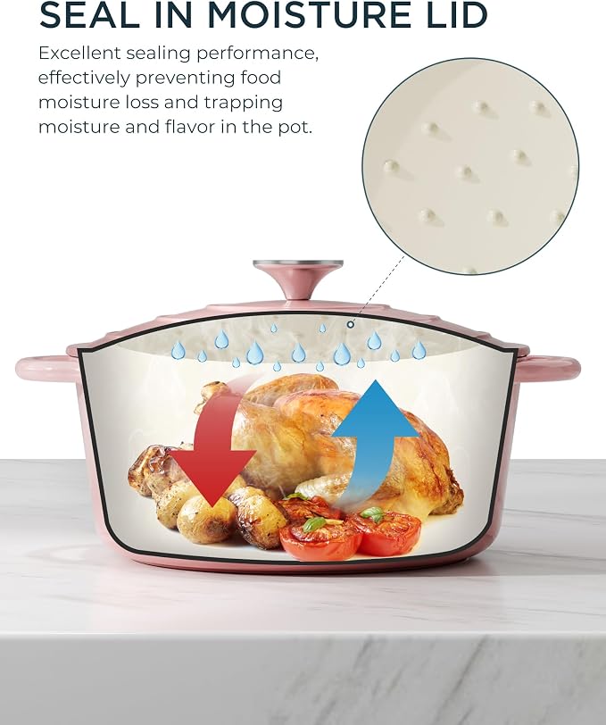 Enameled Cast Iron Dutch Oven - Image 3