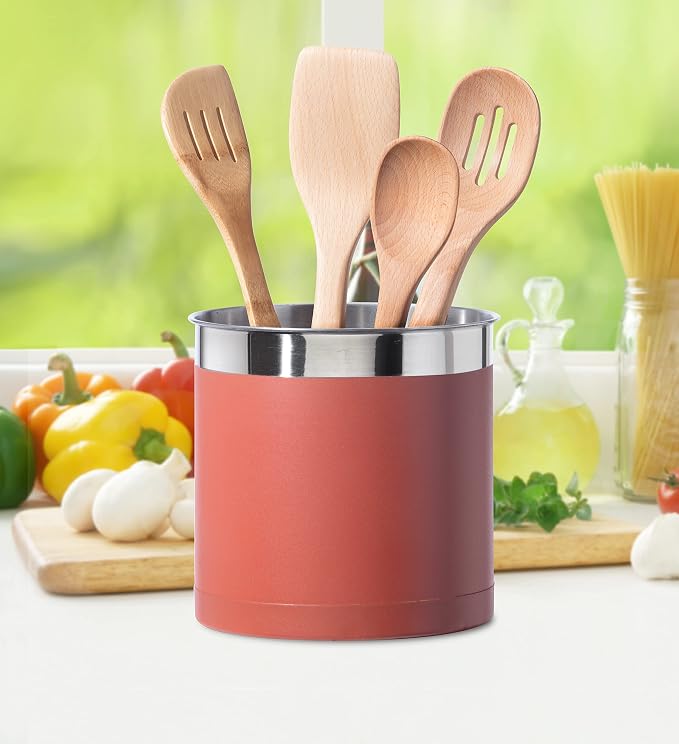 OGGI Stainless Steel Jumbo Utensil Holder - Image 4