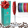 Elementi Electric Milk Frother Handheld, Matcha Whisk, Milk Foamer by Elementi
