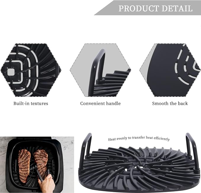 Grill Grate for Ninja Foodi AG301, Griddle Pan Replacement Parts - Image 3