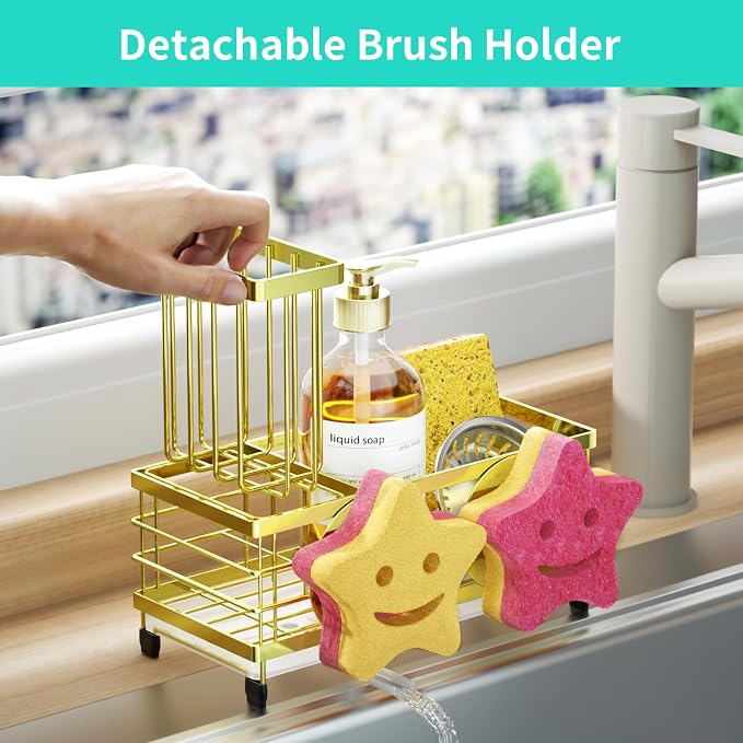 HapiRm Sink Caddy Sponge Holder - Image 4