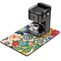 Rnivvi Coffee Mat, Hide Stain Rubber Backed Absorbent Dish Drying Pad by Rnivvi