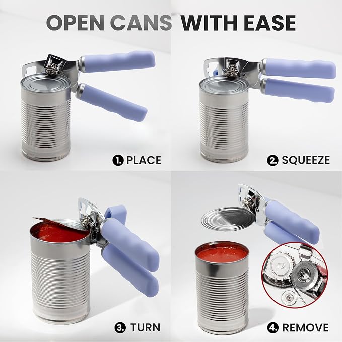 Zulay Kitchen Heavy Duty Stainless Steel Can Opener Manual - Image 6
