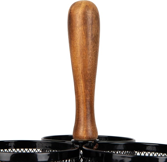 Mind Reader Utensil Holder, Cutlery Holder, Metal Mesh, 7.5"L x 7.5"W x 9.75"H - Image 5