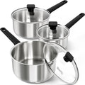 MICHELANGELO Stainless Steel Sauce Pan by Michelangelo