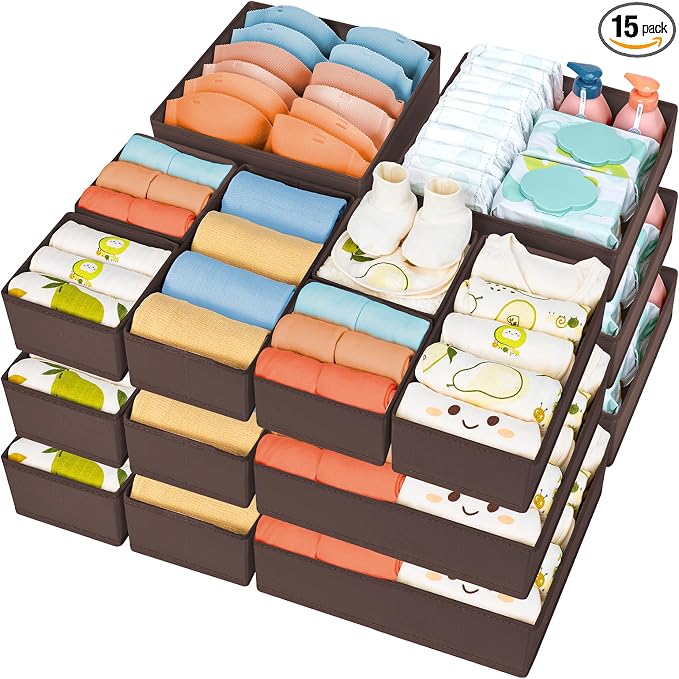 DIMJ Drawer Organizer 15 Pack by DiMJ