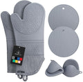 Rorecay 6pcs Oven Mitts and Pot Holders Sets by Rorecay