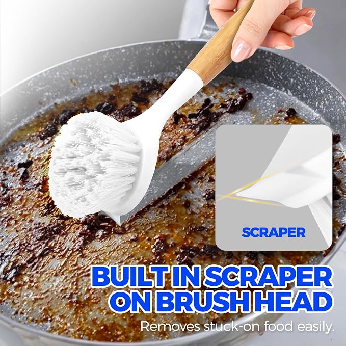Holikme 3 Pack Dish Brush Set - Image 4