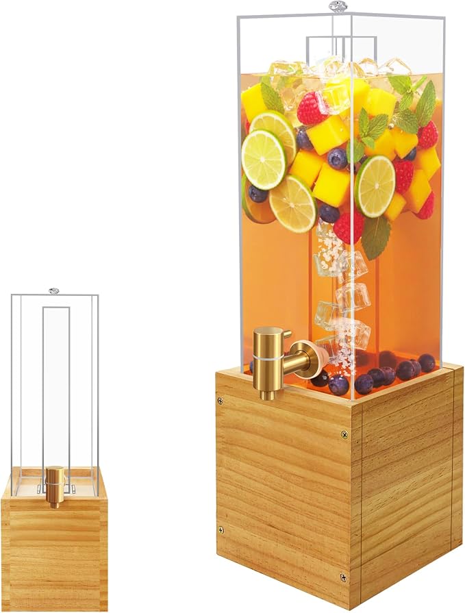2 Gallon Drink Dispenser for Parties, Beverage Dispenser by Unknown