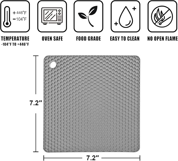 Walfos Silicone Trivet Mats - Image 6