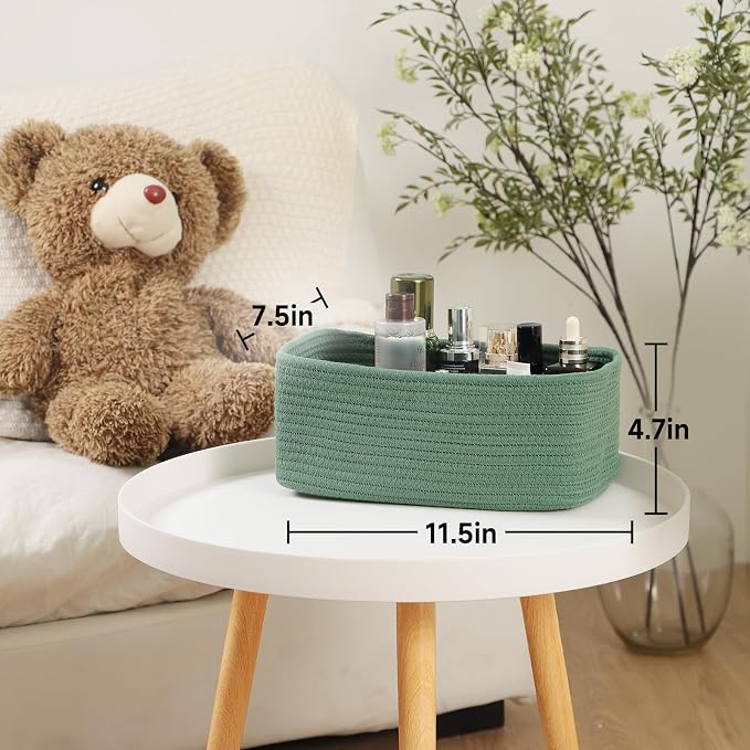 MiniArk Small Storage Baskets for Organizing | Closet Organizer Bins | Shelf - Image 2