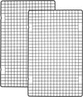 Tebery 2 Pack Black Heavy Duty Wire Cooking Rack Baking Racks by Tebery