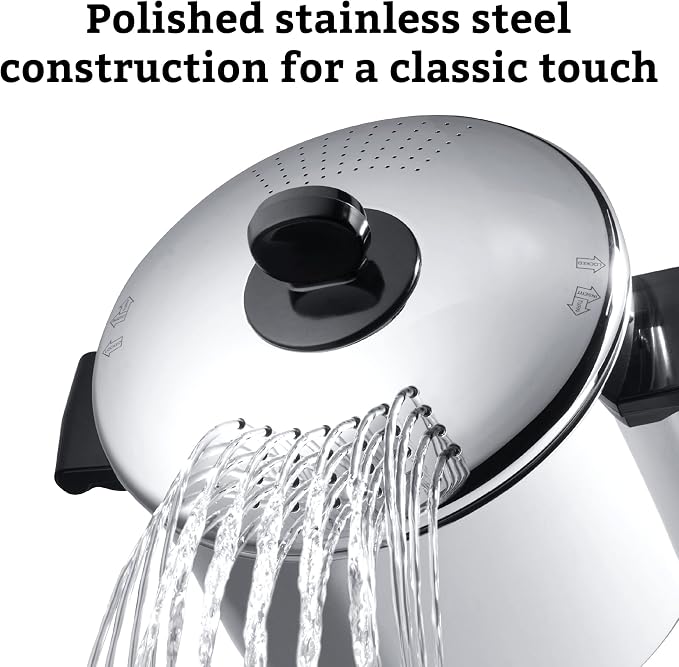 Farberware 70755 Classic Series Stainless Steel 8-Quart Covered Straining - Image 7