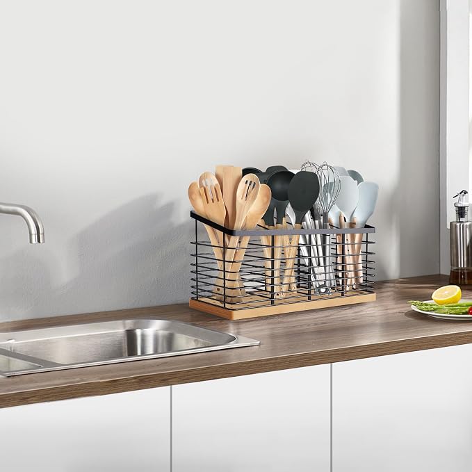 Suli Extra Large Kitchen Utensil Holder - Image 7