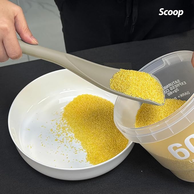 Silicone Spatula Spoon, Seamless Design, Safe - Image 7