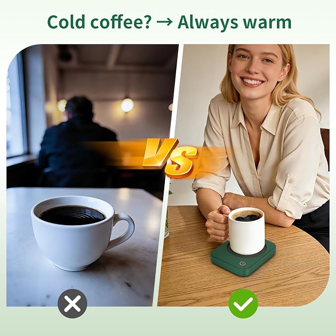 VOBAGA Coffee Mug Warmer for Desk - Image 5